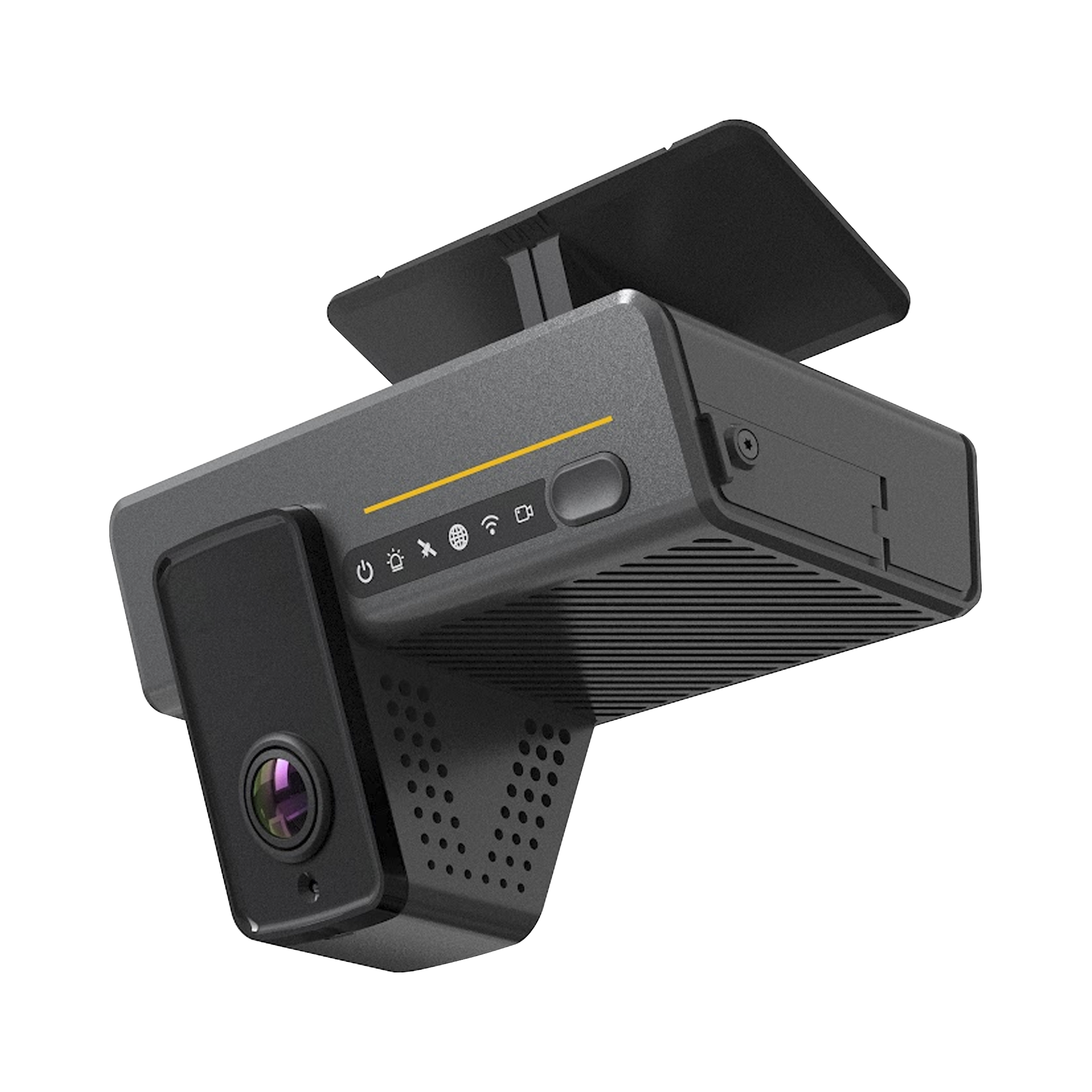 Dashcam / Multiplataforma / medición de combustible / solución ADAS y DSM integrado / almacenamiento en memorias MicroSD / cuenta con 4G y GPS Dashcam / Multiplataforma / medición de combustible / solución ADAS y DSM integrado / almacenamiento en memorias MicroSD / cuenta con 4G y GPS